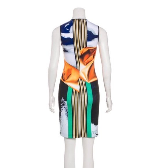 New! CLOVER CANYON Multicolor Printed Dress - Picture 2 of 4